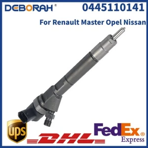 Fuel Common Rail Injector Assembly 0445110141 For Renault Master Opel Nissan - Picture 1 of 6
