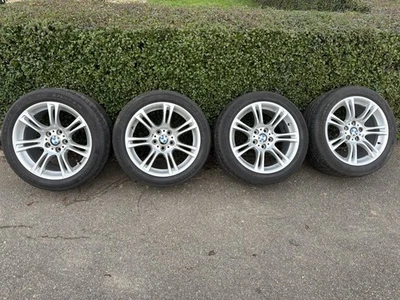 Original BMW M Doppelspeiche 18 Zoll - Conti Sport Contact 3 SSR - Bild 1 von 4