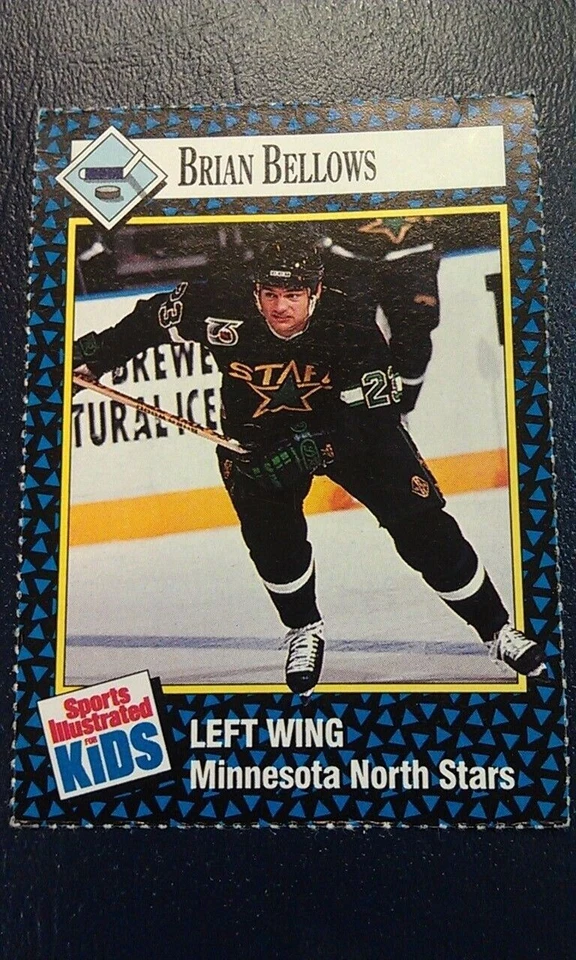 Brian Bellows #20 Minn. North Stars NHL Sports Illustrated for Kids SI For Kids - Image 1 of 1