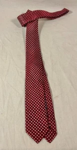 CORBATA DE VILLA TEJIDA DELGADA VINTAGE PARA HOMBRE HECHA EN ITALIA ITALIANA - Imagen 1 de 3