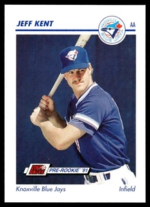 1991 Line Drive AA Jeff Kent Rookie Knoxville Blue Jays #360 - Picture 1 of 2