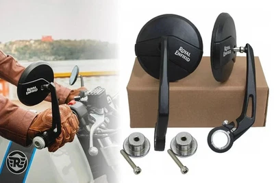 Espejo retrovisor de extremo de barra homologado Royal Enfield GT 650 Continental genuino Foto 1 de 4