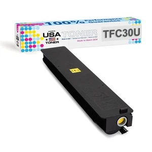 TONER para Toshiba T-FC30U (TFC30U), e-Studio 2050c, 2051c, 2550c, 2551C Amarillo - Imagen 1 de 6