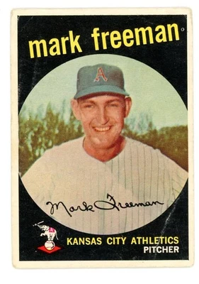 1959 Mark Freeman #532 KC A's  High Number - Image 1 of 2
