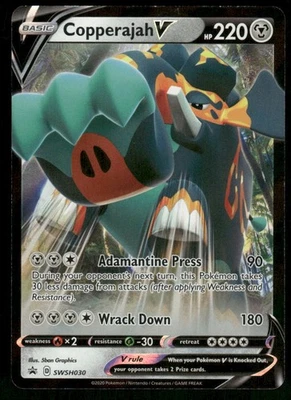 Copperajah V - SWSH030 Promo Holo SWSH: Sword & Shield Promo Cards NM - Image 1 of 2