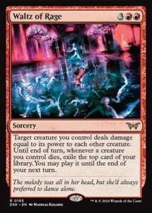 *MtG: 4x WALTZ OF RAGE - Duskmourn Rare - magicman-europe* - Bild 1 von 1