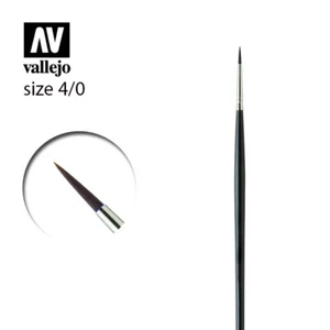 Brush Pennello Kolinsky Sable 4/0 P18040 VALLEJO - Foto 1 di 1