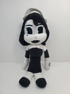 Bendy and the Ink Machine schwarz & weiß Alice der Engel Heiligenschein 9 Zoll Plüschtier Puppe - Bild 1 von 3