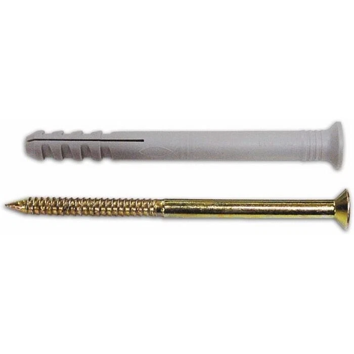 Tasselli Fischer N in Nylon Prolungato con Vite a Chiodo ØxL.8x80 mm 50 Pz - Immagine 1 di 1