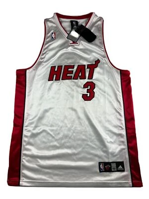 Dwane Wade #3 Miami Heat MVP Adidas The Finals Jersey NBA Authentics Size 52 NWT - Image 1 of 4