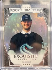 2022-23 UD Black Diamond Exquisite Collection Rookie Draft Day Shane Wright /349