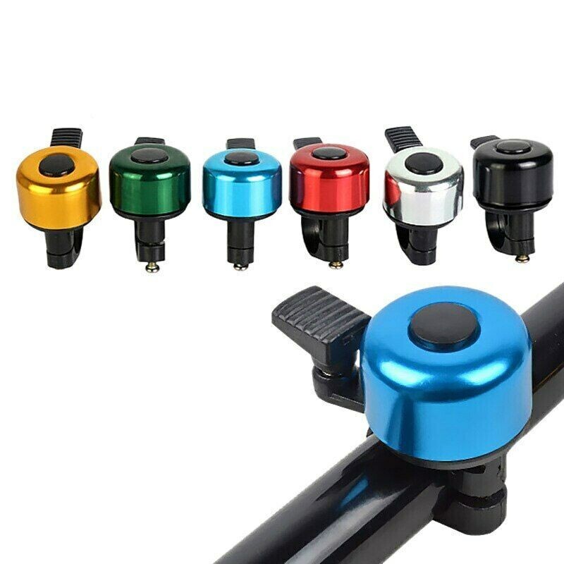 Campanello Bici CatEye Hibiki - Alluminio, Suono 89 DB, Per Manubrio 25,4 Mm