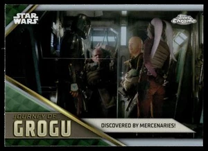 2023 Topps Cromo Star Wars DESCUBIERTO POR MERCENARIOS VIAJE DE GROGU JG-6 - Imagen 1 de 2