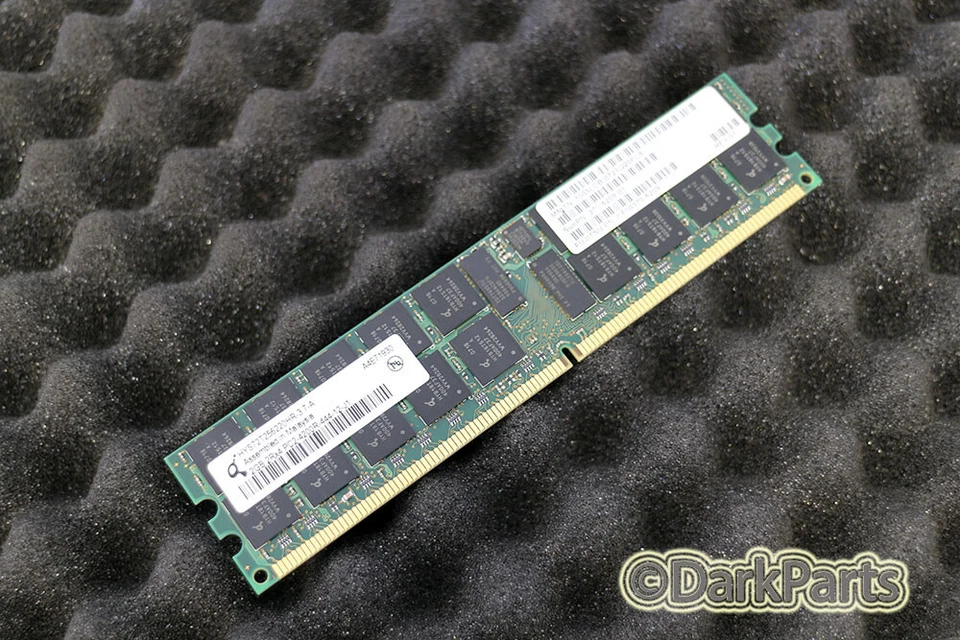 Qimonda HYS72T256220HR-3.7-A PC2-4200R-444-12-J1 2GB Memory Ram SUN 370-6209 - Image 1 of 1