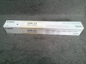 8527B003 GPR-53 New Genuine Canon Yellow Toner Cartridge C3325, C3330, C3525 - Afbeelding 1 van 1