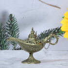 Hollow Fairy Tale Aladdin Lamp Wishing Tea Pot Retro Home Aromatherapy Orname LI