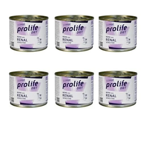 Dog Diet Mini Prolife Renal Sensitive 6x200 gr confezione risparmio - Immagine 1 di 1
