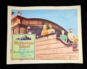 Mysterious Island 1961 - Tarjeta de vestíbulo original 11x14. - Imagen 1 de 5
