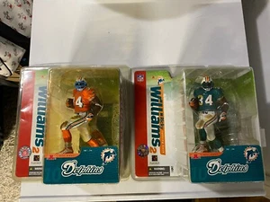 2004 McFarlane Ricky Williams 2 Miami Dolphins Orange Variant Action Figure Lot - Bild 1 von 3