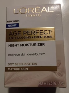 NIB L'Oreal Age Perfect Anti-Sagging & Ultra Hydrating Night Cream - Picture 1 of 6