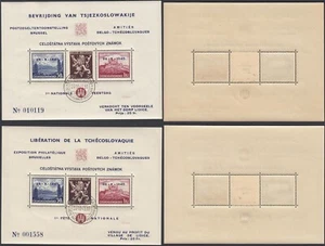 Checoslovaquia 1945 - Sellos como nuevos nunca articulados (MNH). Edición especial (EB) MV-19026 - Imagen 1 de 1