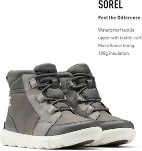 Sorel Explorer II Carnival Sport WP Damenstiefel – Quarry/Sea Salt UK 7 - Bild 1 von 3