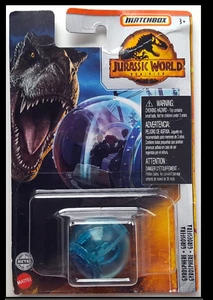 Matchbox Jurassic World Dominion Blue Gyrosphere Park Ride Package Issues - Picture 1 of 2