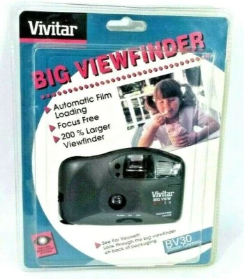 BV30 VIVITAR 35 MM CAMERA BIG VIEW FINDER NEW - Image 1 of 4