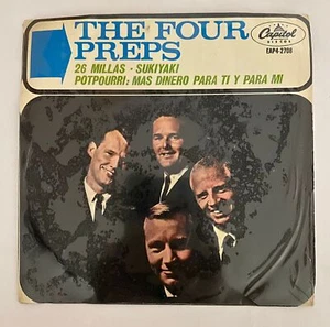 THE FOUR PREPS -LO MEJOR DE LOS FOUR PREPS- 1967 RARE MEXICAN 7¨ EP PS, POP 60´S - Picture 1 of 4