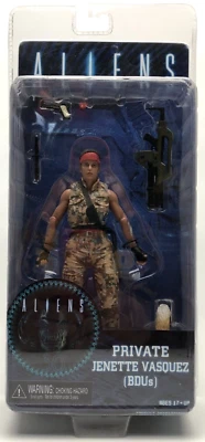 Private Jenette Vasquez Action Figure Aliens 30th Anniversary 2017 Neca - Imagem 1 de 4