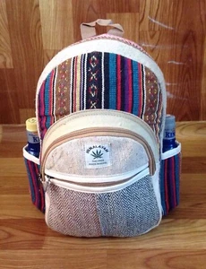 Medium Hemp Backpack - Picture 1 of 10