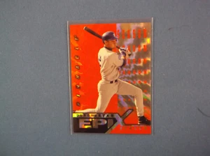 1997 Pinnacle Epix Game Orange Derek Jeter Card #E8 - Picture 1 of 2