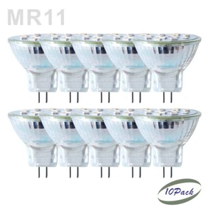 10x Led Lamp Bulb MR11 Light 1.5W 110V 220V 12V,GU4 Lamp Base Wide beam D=34.5 - Picture 1 of 8