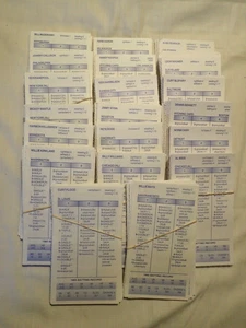 1964 Strat-O-Matic Baseball Cards - open 20 teams Weather Effects Leaflet - Picture 1 of 15