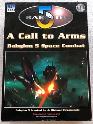 Babylon 5 A Call To Arms Space Combat Box Set Tactical Game AS NEW MGP 3343 - Image 1 of 4