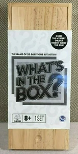 TCG Games What's in the Box? The Game of 20 Questions New in Wooden Box - Picture 1 of 11