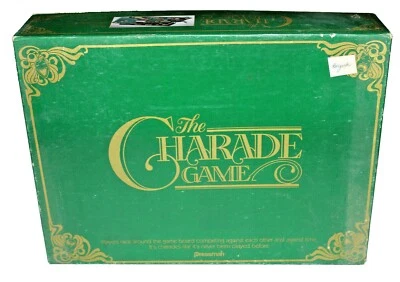 Juego de mesa The Charade 1985 ~ Pressman, piezas de repuesto, ¡TÚ eliges! - En muy buen estado Foto 1 de 2