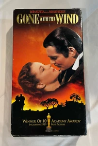Gone with the Wind VHS 2-Tape Set 1998 MGM Remastered Edition - Imagen 1 de 3