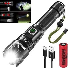 Shadowhawk S9322 12000 Lumens USB Rechargeable Camping Flashlight Torch