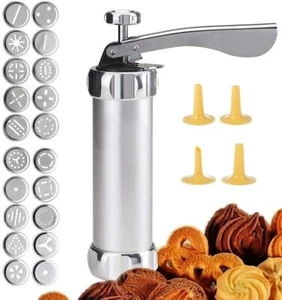 24 Pcs Biscuit Cookie Maker Set Cookie Press Gun Kit for DIY Decoration - Picture 1 of 2
