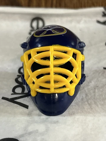 NHL Hockey Mini 1.5" Franklin Gumball Machine Goalie Helmet Buffalo Sabres Cover