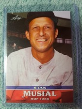 2015 Leaf Heroes of Baseball Musial Milestone #MM18 Stan Musial