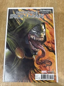 Invincible Iron Man #11 Variant ~ 2017 Marvel ~ Adi Granov Venomized Villains Nm - Picture 1 of 3