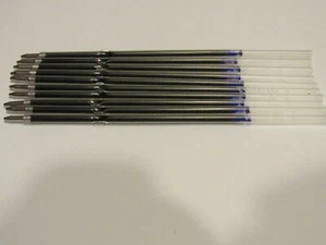 10 RECAMBIOS UNIVERSALES PARA BOLÍGRAFO AZUL STICK-AJUSTE PARA BOLÍGRAFO BIC CLIC - Imagen 1 de 1