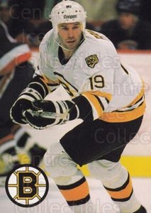 1989-90 Boston Bruins Sports Action Update #7 Dave Poulin