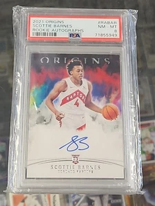 2021-22 Panini Origins Scottie Barnes Rookie On Card Auto #RA-BAR Signed RC - Bild 1 von 2