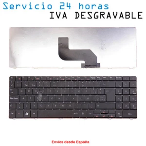 TECLADO ESPAÑOL PARA PORTATIL Packard Bell EasyNote TJ66.DT.572 NUEVO NEGRO D... - Imagen 1 de 5