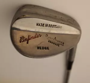 Vintage Pinfinder Pitching Wedge A Rangefinder Product Made in Scotland READ! - Picture 1 of 8