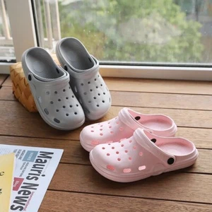 Fashion Sandals Waterproof Slippers Women Shoes Summer Outdoor Slides Soft Sole - Picture 1 of 28