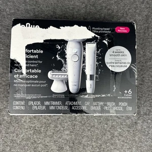 Braun Silk-épil 9 Epilator Pivoting Head w/ Body Mini Trimmer SES9-441 NEW OPEN - Picture 1 of 17